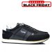 Gas, pantofi sport black gam313555