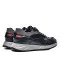 PANTOFI SPORT NEGRU GRI PIELE NATURALA 3VE28