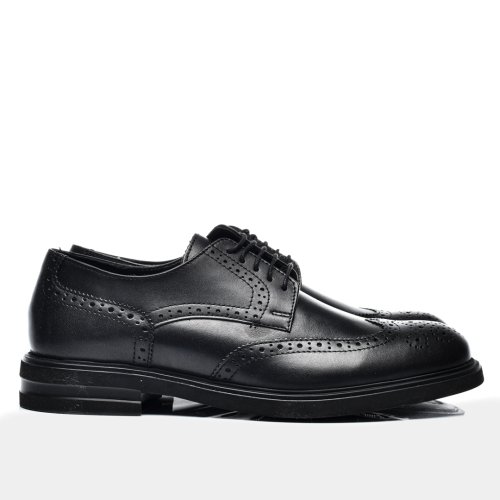 Pantofi negri piele naturala 1ve15
