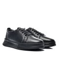 PANTOFI SPORT NEGRI PIELE NATURALA 5VE00