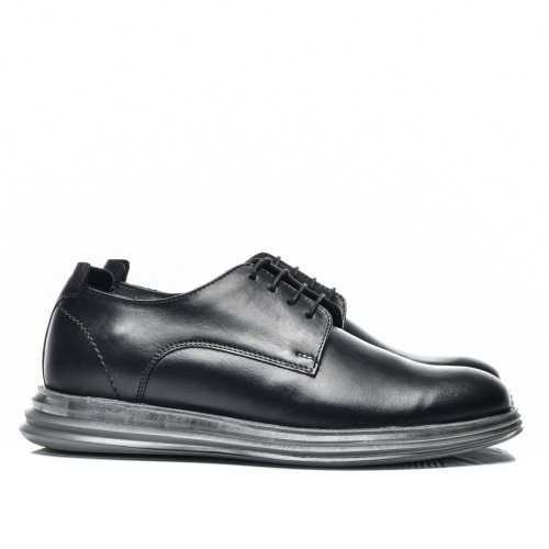 Pantofi negri piele naturala 3ve78
