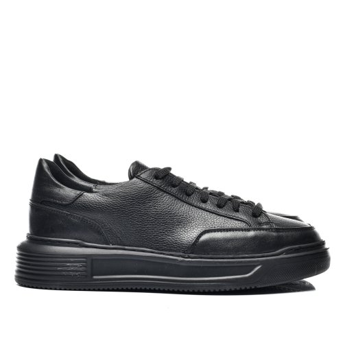 Pantofi sport negri piele naturala 4ve08