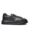 PANTOFI SPORT NEGRI PIELE NATURALA 4VE08