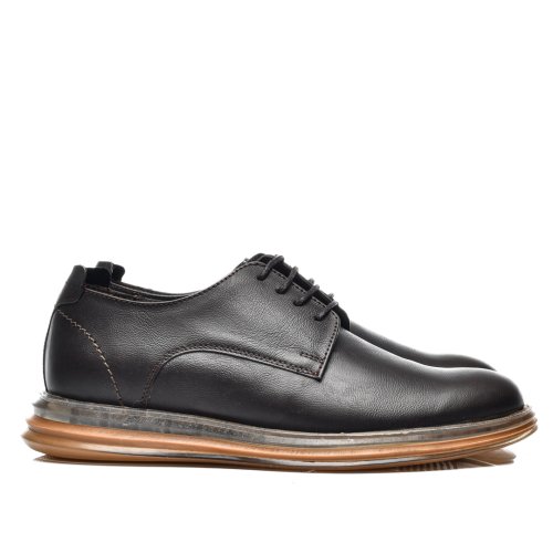 Pantofi maro piele naturala 3ve78