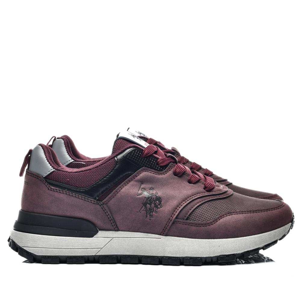 U.S. POLO ASSN, PANTOFI SPORT BORDO STORMY001