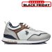 U.s. polo assn, pantofi sport white brown tabry-002a