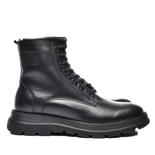 Ghete negre piele naturala 3ve93