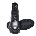 GHETE NEGRE PIELE NATURALA 3VE93
