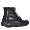 GHETE NEGRE PIELE NATURALA 3VE93