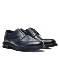 PANTOFI ALBASTRI PIELE NATURALA 1VE15