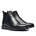 GHETE NEGRE PIELE NATURALA 3VE67
