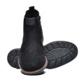 GHETE NEGRE PIELE NATURALA INTOARSA 212941NBK