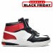 Pantofi sport inalti black white svex305