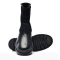 CIZME NEGRE PIELE NATURALA INTOARSA YVEB083205