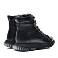 GHETE NEGRE PIELE NATURALA 3VE71