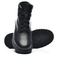 GHETE NEGRE PIELE NATURALA 3VE04