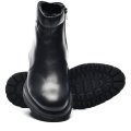 GHETE NEGRE PIELE NATURALA 4VE33
