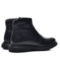 GHETE NEGRE PIELE NATURALA 4VE33