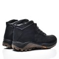 GHETE NEGRE PIELE NATURALA NABUK 4VE331