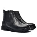 GHETE NEGRE PIELE NATURALA BVEPK122