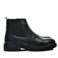 GHETE NEGRE PIELE NATURALA BVEPK122