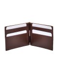 PORTCARD MARO INCHIS PIELE NATURALA POR2024-001