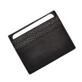 PORTCARD NEGRU PIELE NATURALA POR2024-003