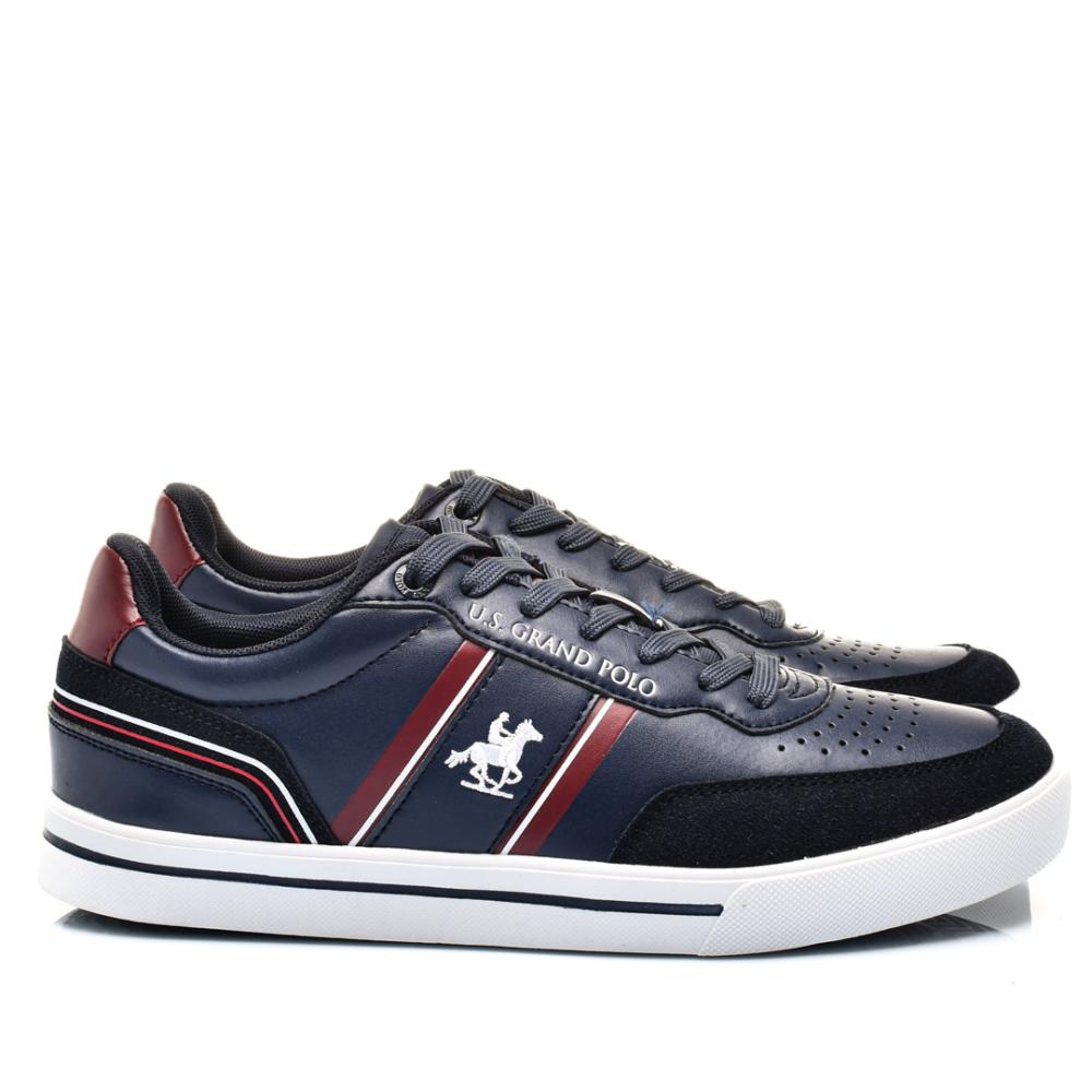 U.S. GRAND POLO, PANTOFI SPORT NAVY RED GVEPM324605