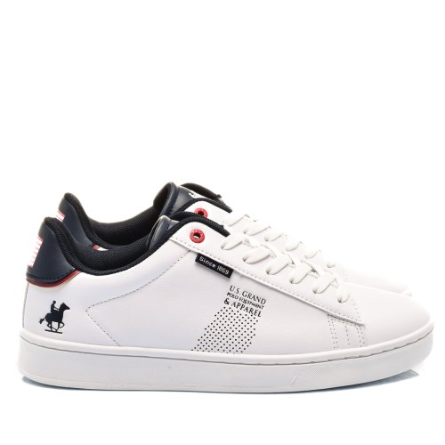 U.s. grand polo, pantofi sport white navy gvepm324020