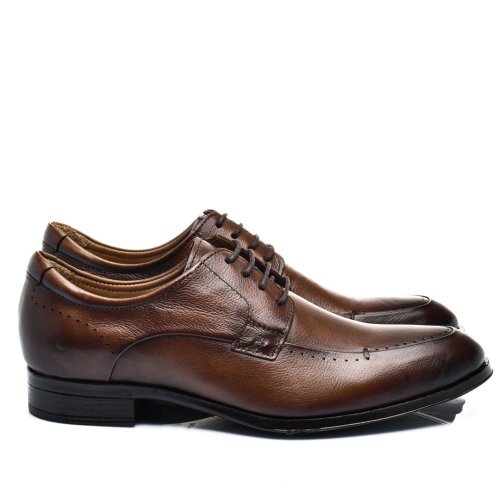 Pantofi maro piele naturala 3ve16101