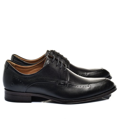 Pantofi negri piele naturala 3ve16101