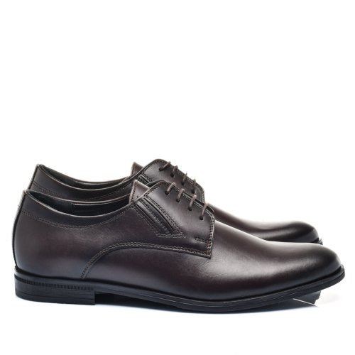 Pantofi maro inchis piele naturala 1ve81