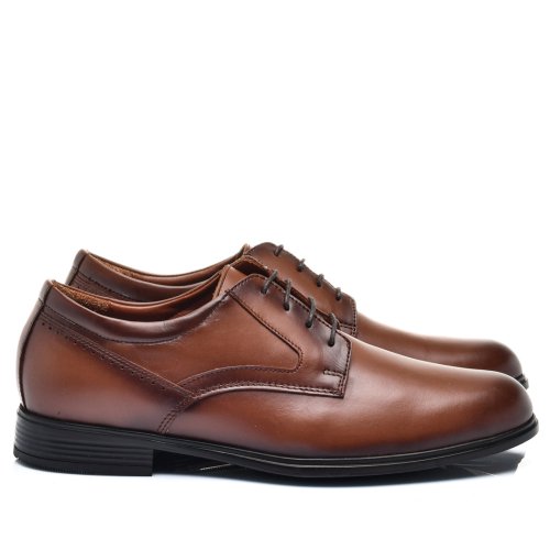 Pantofi maro piele naturala 4ve02