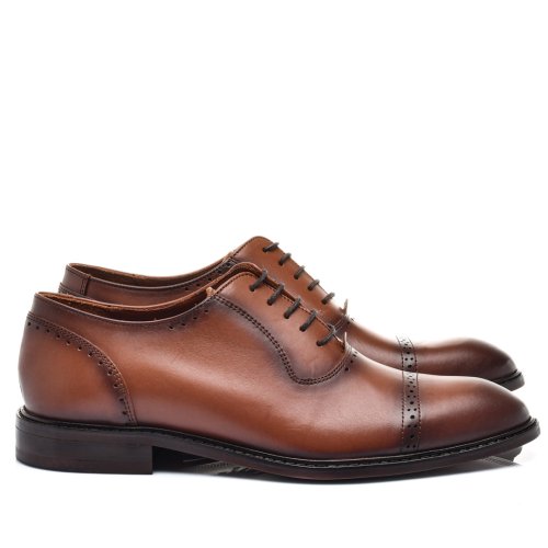 Pantofi maro piele naturala 4ve19