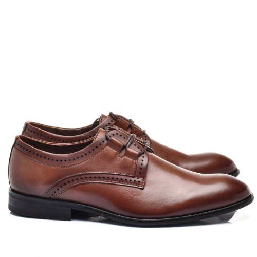 Pantofi maro piele naturala 1ve77