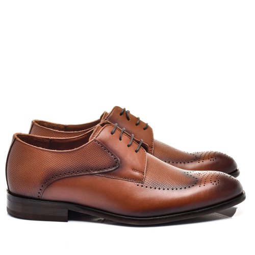 Pantofi maro piele naturala 1ve16