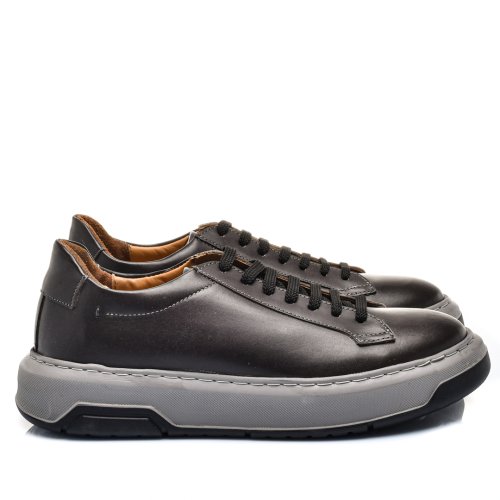 Pantofi maro piele naturala 4ve06