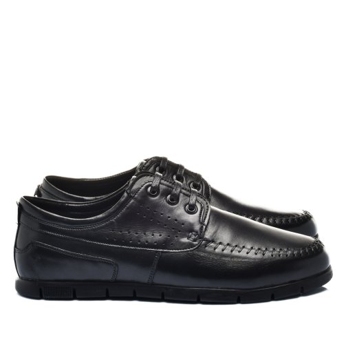 Pantofi negri piele naturala 1ve67nev