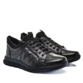 PANTOFI SPORT NEGRI PIELE NATURALA 3VE80