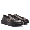 PANTOFI SPORT NEGRI PIELE NATURALA 3VE76