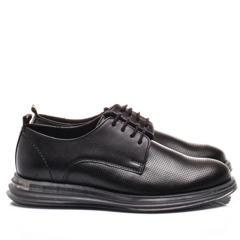 PANTOFI NEGRI PIELE NATURALA 3VE84