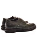 PANTOFI VERZI PIELE NATURALA 241109CR