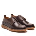 PANTOFI MARO INCHIS PIELE NATURALA 3VE84