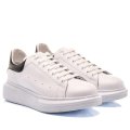 PANTOFI SPORT ALB NEGRU PIELE NATURALA 4VE41