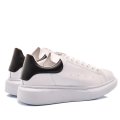 PANTOFI SPORT ALB NEGRU PIELE NATURALA 4VE41
