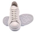 PANTOFI SPORT ALBI PIELE NATURALA 4VE41