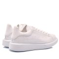 PANTOFI SPORT ALBI PIELE NATURALA 4VE41