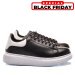 Pantofi sport negru alb piele naturala 4ve41