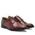 PANTOFI MARO INCHIS PIELE NATURALA 1VE27