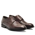 PANTOFI MARO INCHIS PIELE NATURALA 1VE16